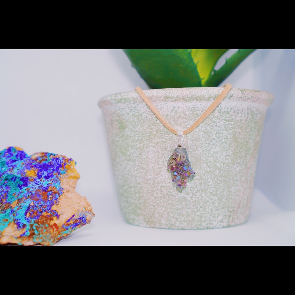 Aura Amethyst Necklace